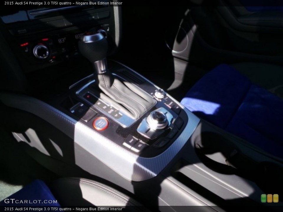 Nogaro Blue Edition Interior Transmission for the 2015 Audi S4 Prestige 3.0 TFSI quattro #101088612