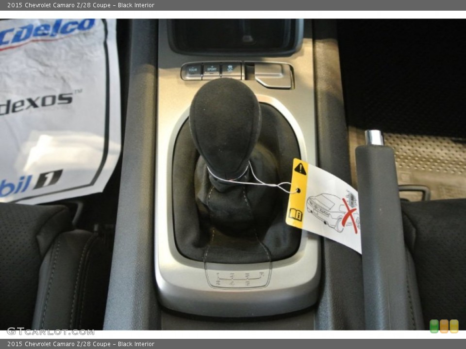 Black Interior Transmission for the 2015 Chevrolet Camaro Z/28 Coupe #101094566