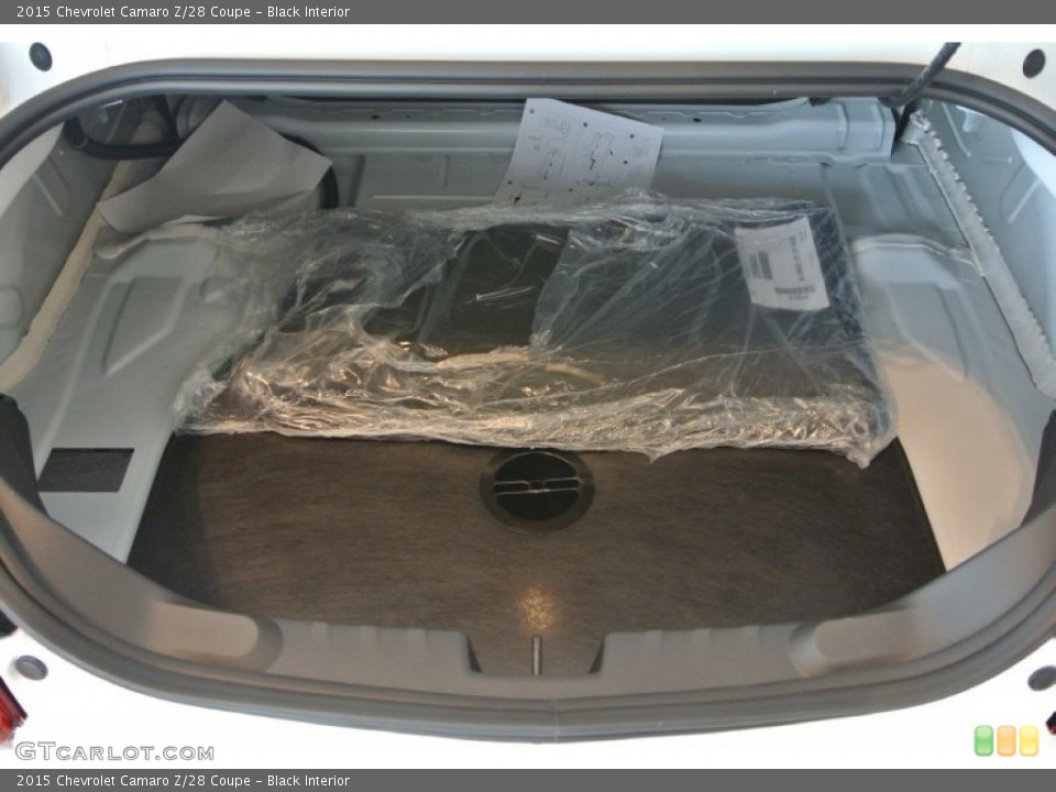 Black Interior Trunk for the 2015 Chevrolet Camaro Z/28 Coupe #101094645