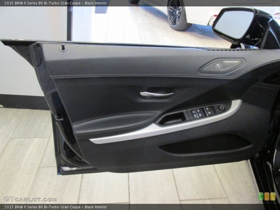 Black Interior Door Panel for the 2015 BMW 6 Series B6 Bi-Turbo Gran Coupe #101096022