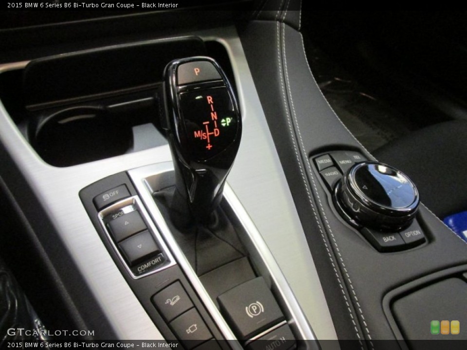 Black Interior Transmission for the 2015 BMW 6 Series B6 Bi-Turbo Gran Coupe #101096103
