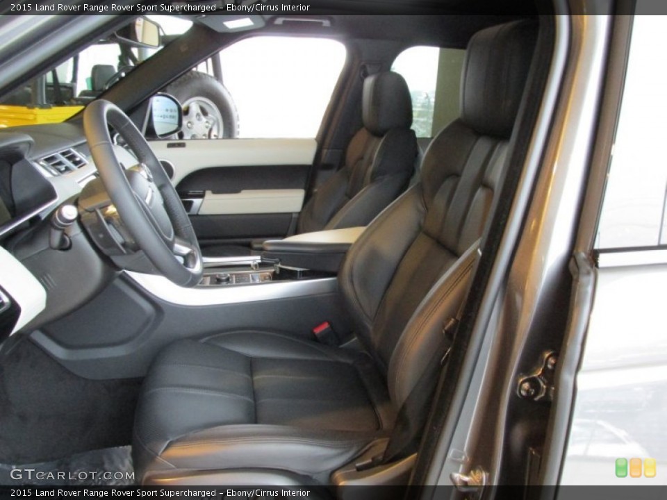 Ebony/Cirrus Interior Photo for the 2015 Land Rover Range Rover Sport Supercharged #101096883