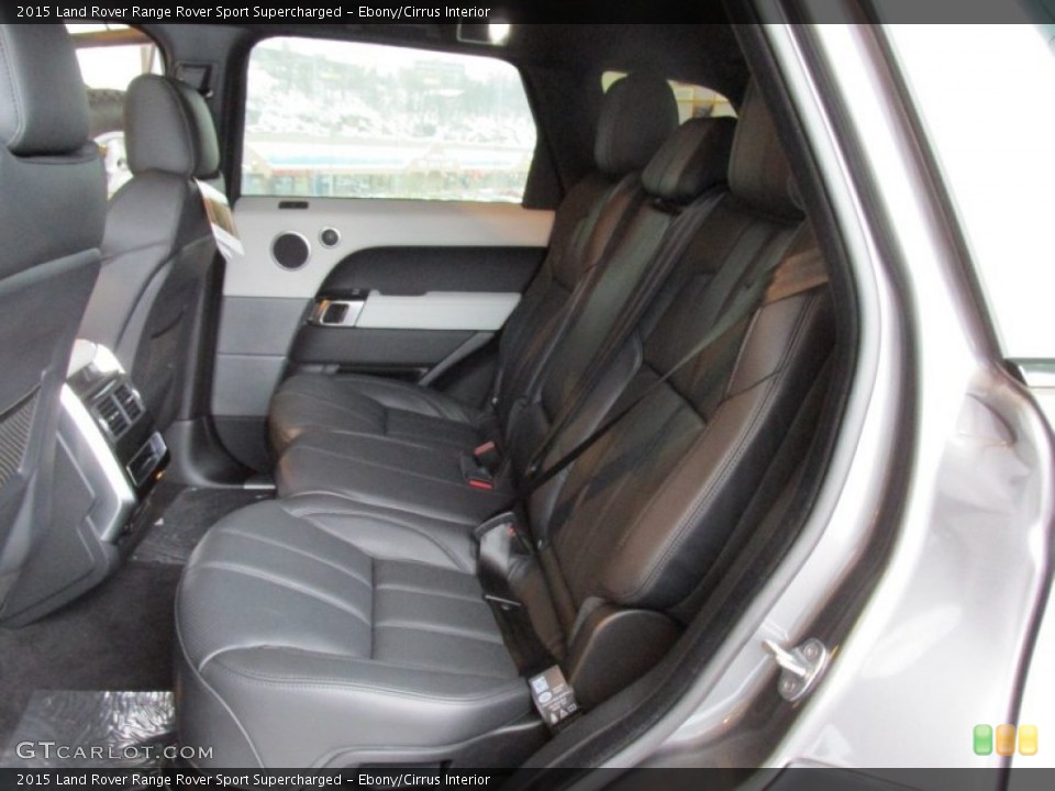 Ebony/Cirrus Interior Rear Seat for the 2015 Land Rover Range Rover Sport Supercharged #101096907