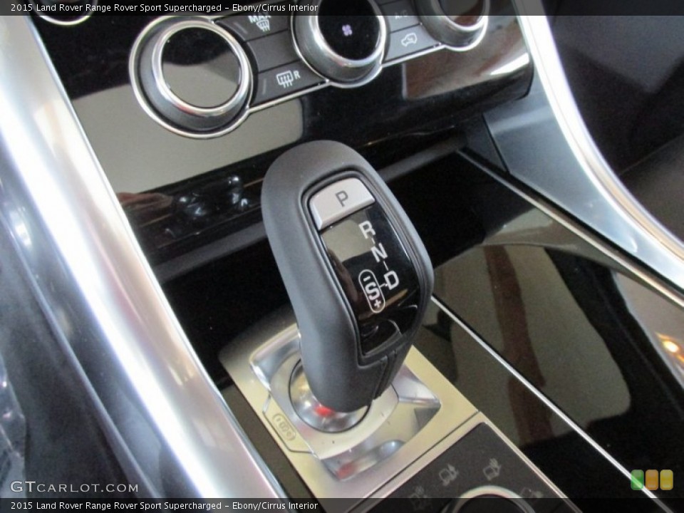 Ebony/Cirrus Interior Transmission for the 2015 Land Rover Range Rover Sport Supercharged #101096988