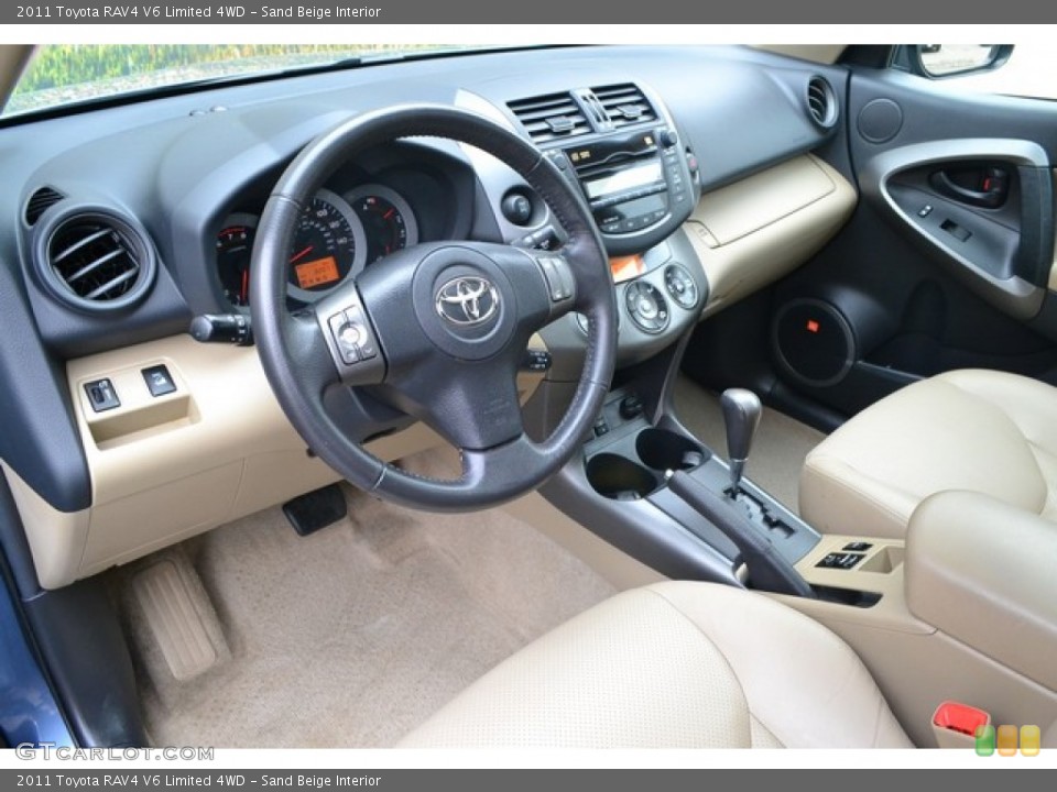Sand Beige Interior Photo for the 2011 Toyota RAV4 V6 Limited 4WD #101098605