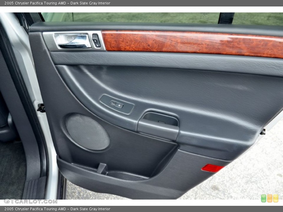 Dark Slate Gray Interior Door Panel for the 2005 Chrysler Pacifica Touring AWD #101105253