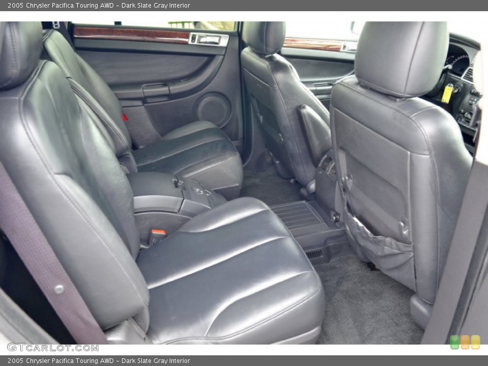 Dark Slate Gray Interior Rear Seat for the 2005 Chrysler Pacifica Touring AWD #101105277