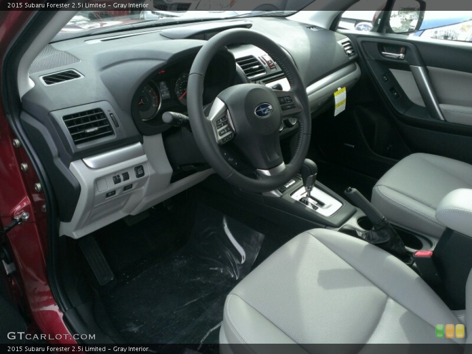 Gray Interior Photo for the 2015 Subaru Forester 2.5i Limited #101112756