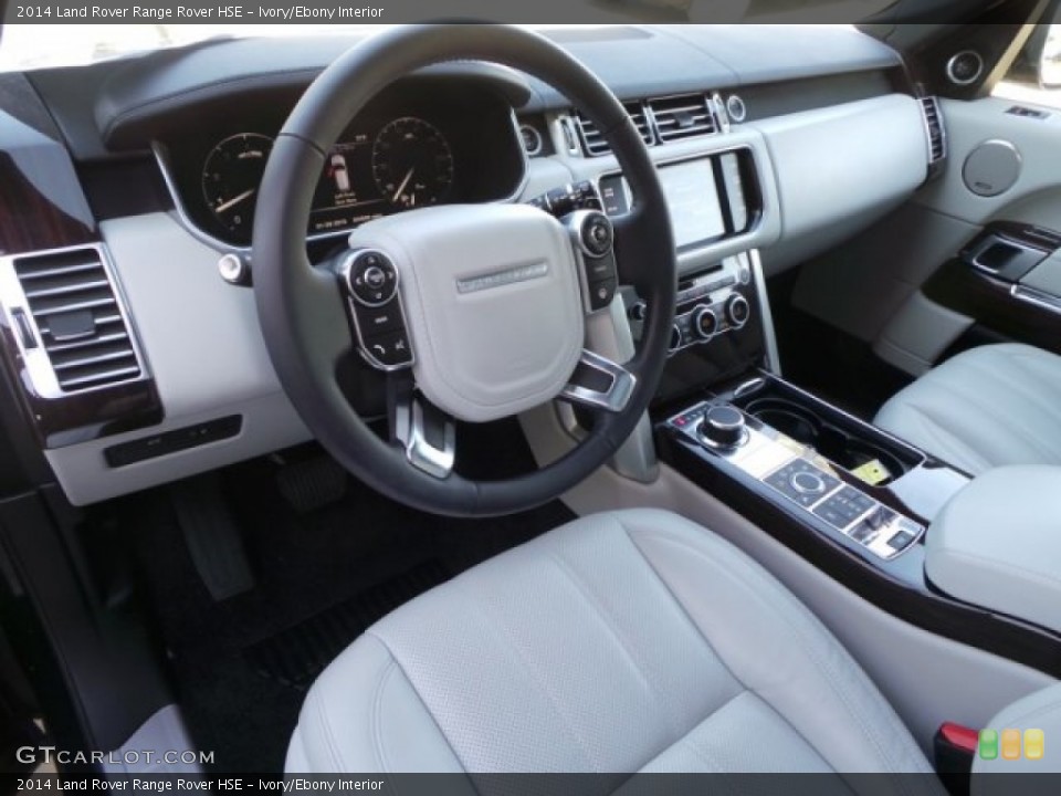 Ivory/Ebony Interior Prime Interior for the 2014 Land Rover Range Rover HSE #101112837