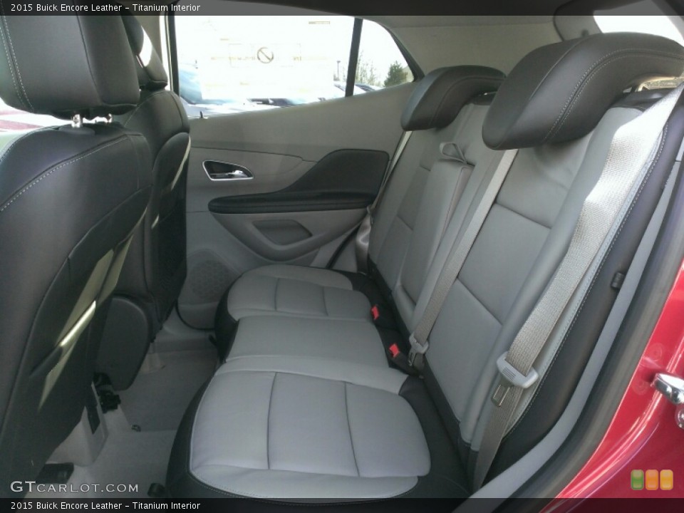 Titanium Interior Rear Seat for the 2015 Buick Encore Leather #101121559
