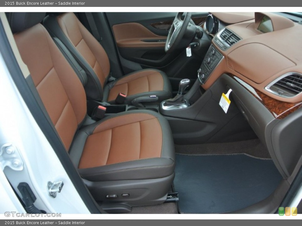 Saddle Interior Photo For The 2015 Buick Encore Leather