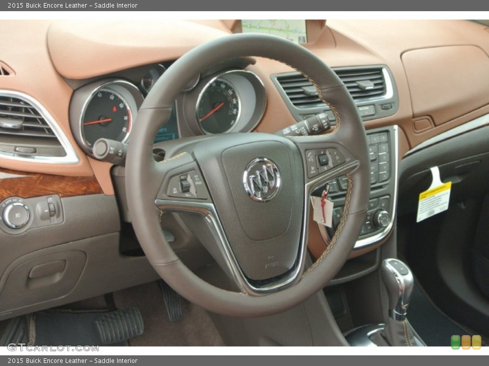 Saddle Interior Steering Wheel for the 2015 Buick Encore Leather #101121655