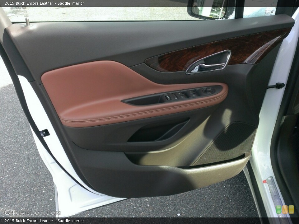 Saddle Interior Door Panel for the 2015 Buick Encore Leather #101121841