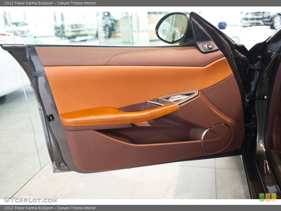 Canyon Tritone Interior Door Panel for the 2012 Fisker Karma EcoSport #101123296