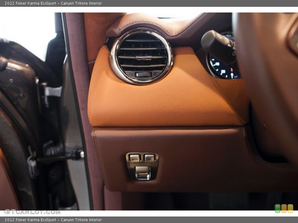 Canyon Tritone Interior Controls for the 2012 Fisker Karma EcoSport #101123365