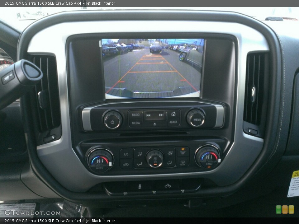Jet Black Interior Controls for the 2015 GMC Sierra 1500 SLE Crew Cab 4x4 #101123383