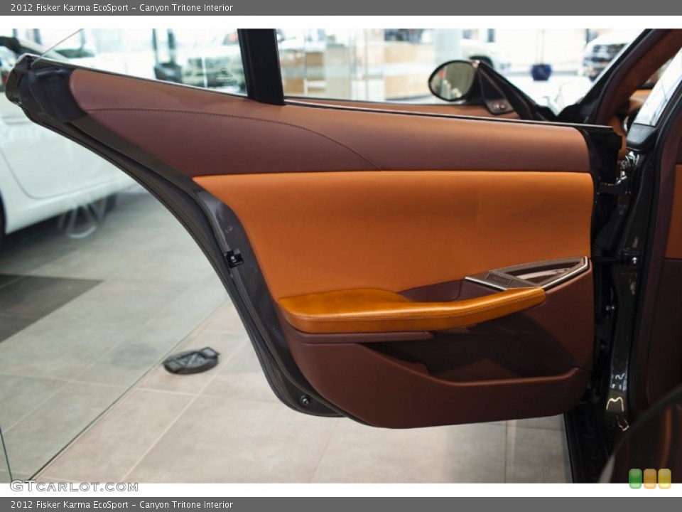 Canyon Tritone Interior Door Panel for the 2012 Fisker Karma EcoSport #101123485