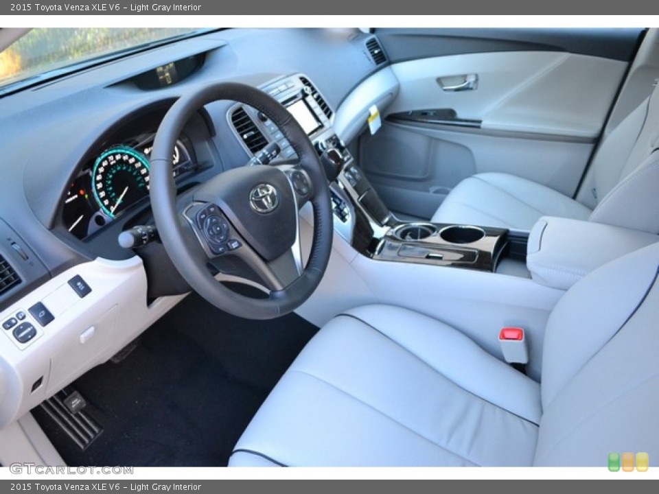 Light Gray 2015 Toyota Venza Interiors