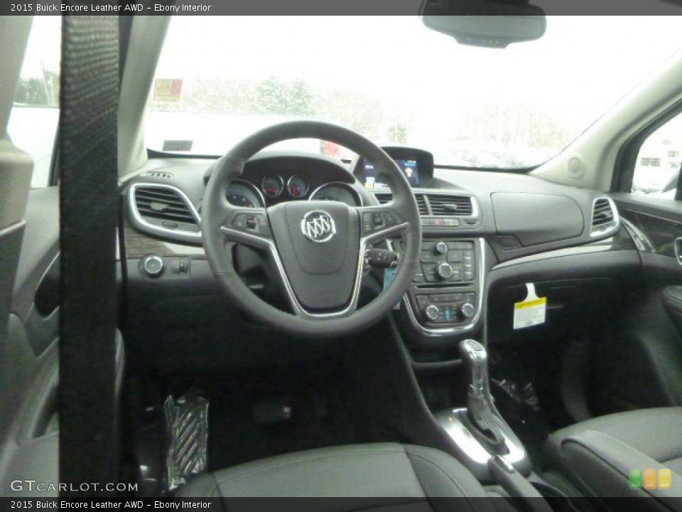 Ebony 2015 Buick Encore Interiors