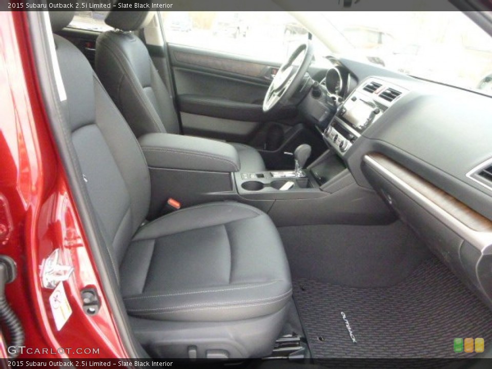 Slate Black Interior Front Seat for the 2015 Subaru Outback 2.5i Limited #101133298