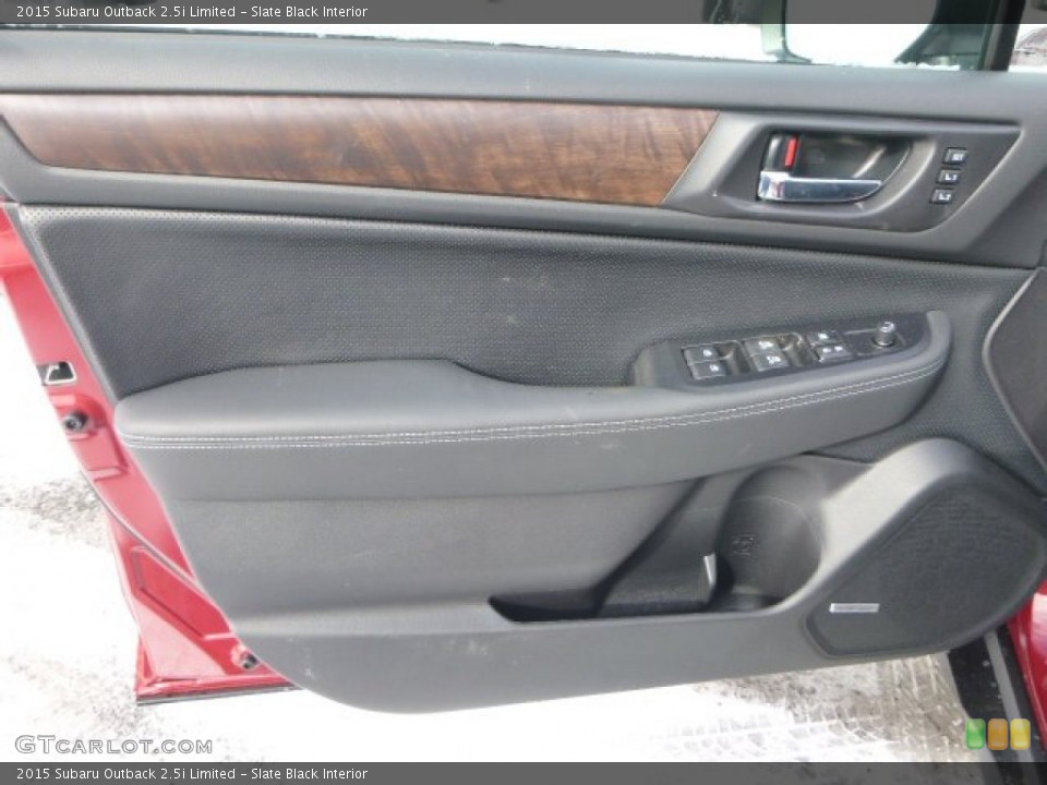 Slate Black Interior Door Panel for the 2015 Subaru Outback 2.5i Limited #101133394