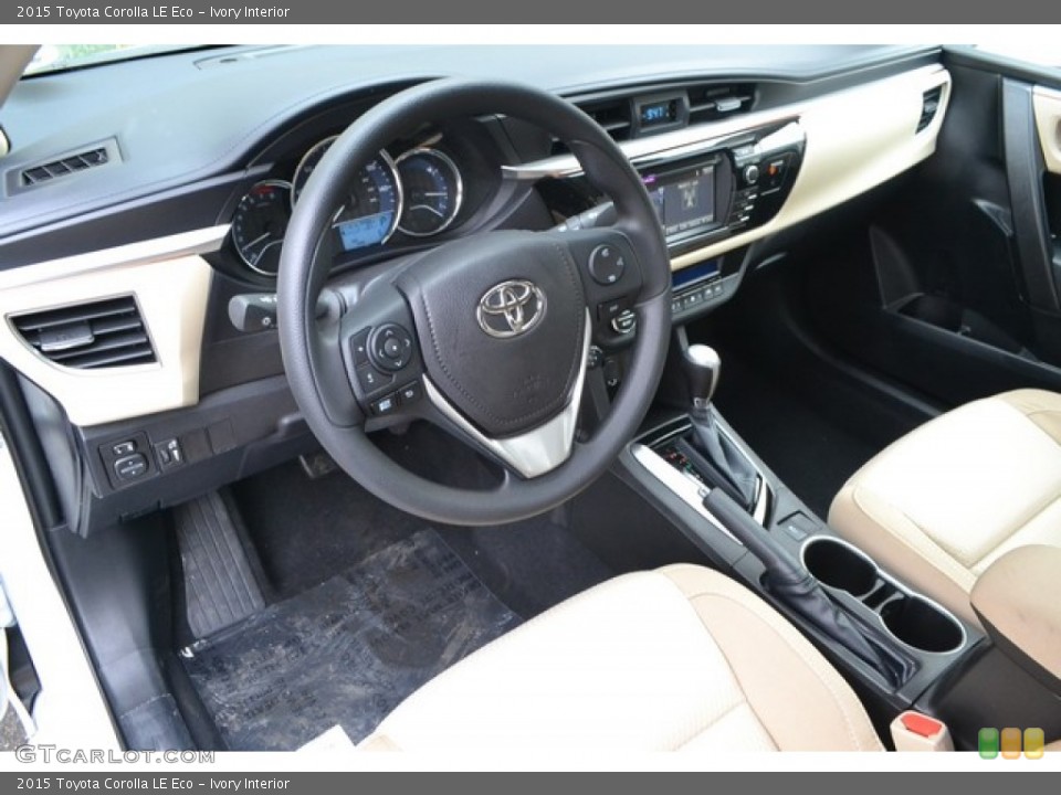 Ivory Interior Prime Interior for the 2015 Toyota Corolla LE Eco #101133865