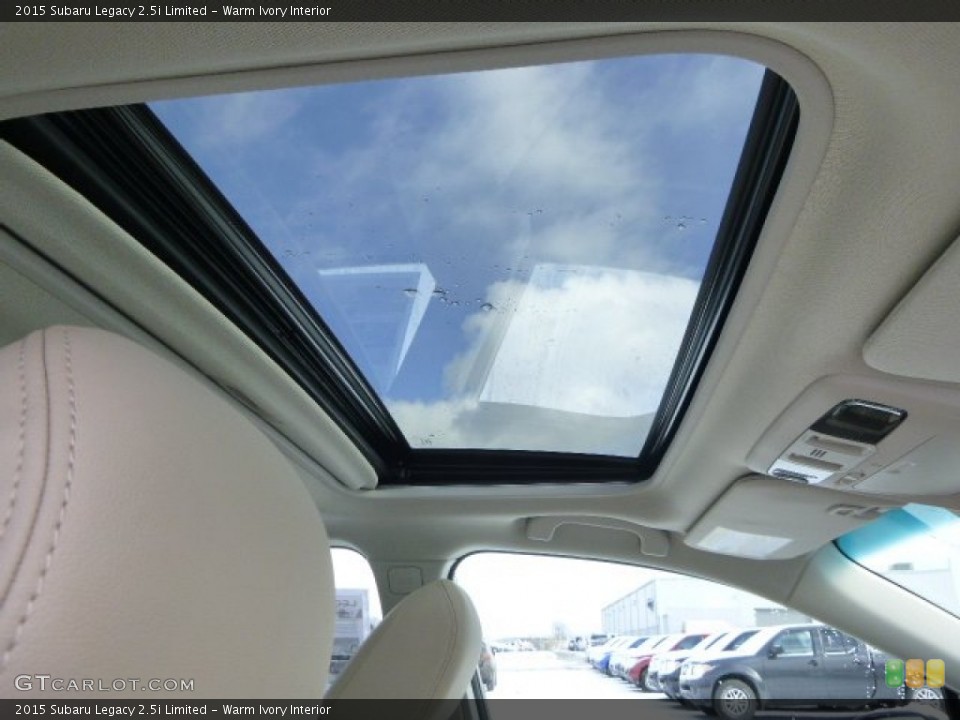 Warm Ivory Interior Sunroof for the 2015 Subaru Legacy 2.5i Limited #101134453