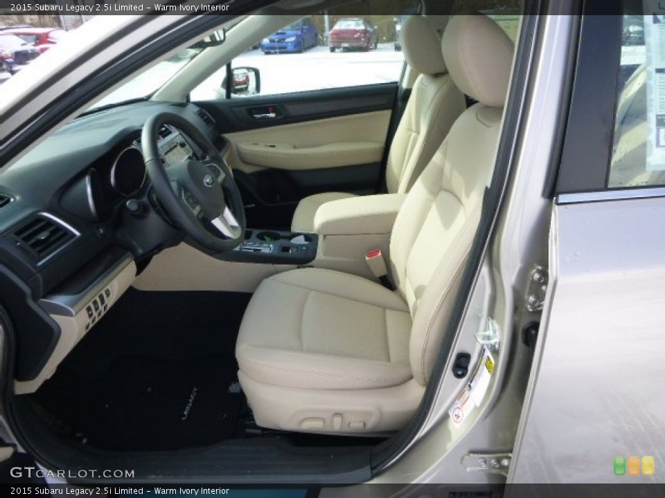 Warm Ivory Interior Front Seat for the 2015 Subaru Legacy 2.5i Limited #101134510