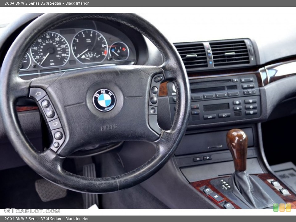 Black Interior Controls for the 2004 BMW 3 Series 330i Sedan #101144674