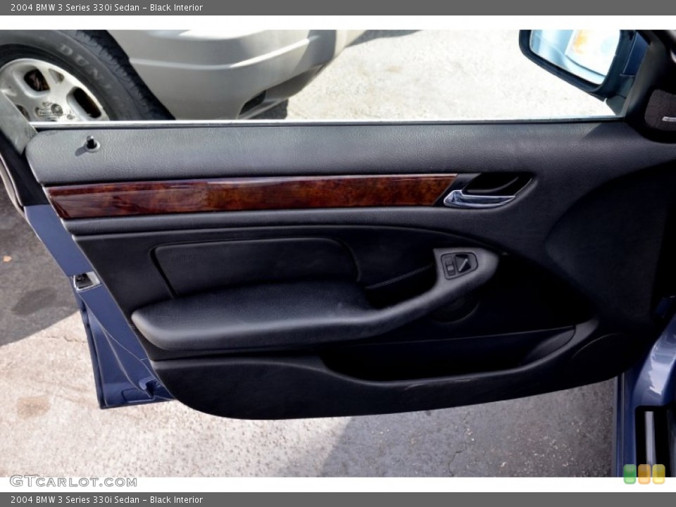 Black Interior Door Panel for the 2004 BMW 3 Series 330i Sedan #101144725