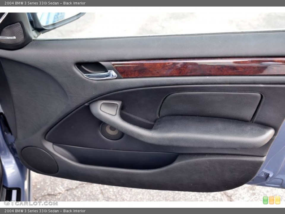 Black Interior Door Panel for the 2004 BMW 3 Series 330i Sedan #101144830