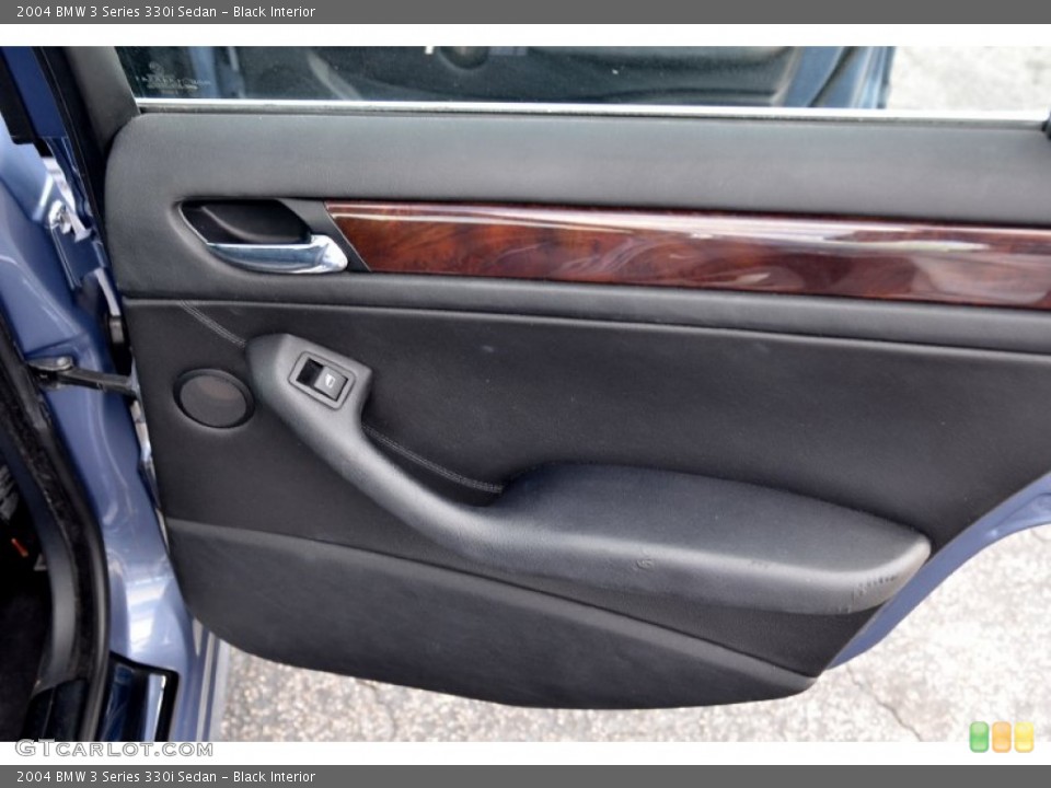 Black Interior Door Panel for the 2004 BMW 3 Series 330i Sedan #101144849