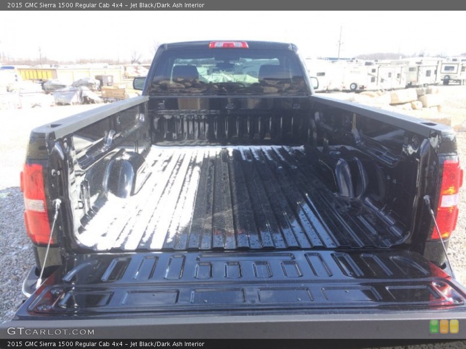 Jet Black/Dark Ash Interior Trunk for the 2015 GMC Sierra 1500 Regular Cab 4x4 #101147647