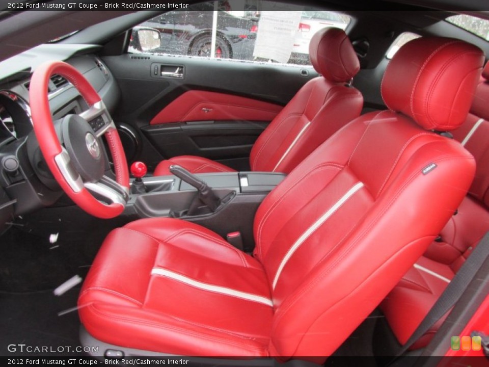 Brick Red/Cashmere Interior Photo for the 2012 Ford Mustang GT Coupe #101149735
