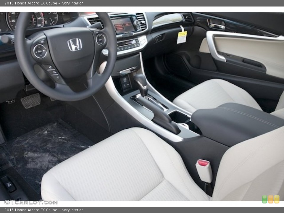 Ivory 2015 Honda Accord Interiors