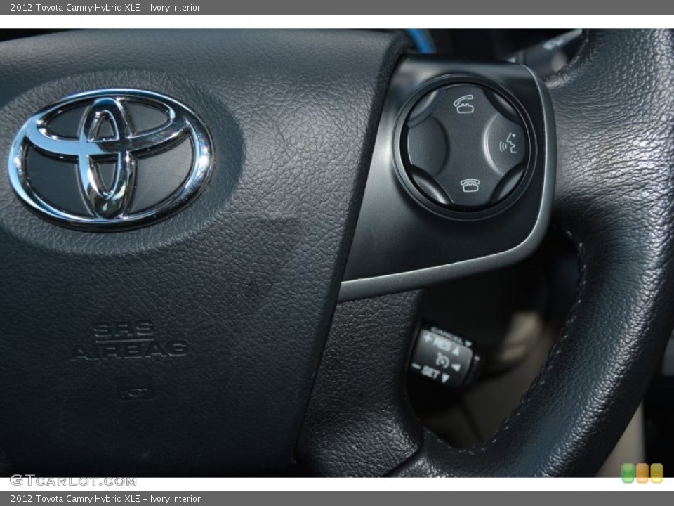 Ivory Interior Controls for the 2012 Toyota Camry Hybrid XLE #101154415