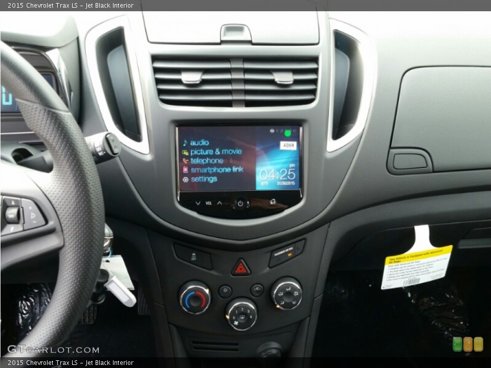 Jet Black Interior Controls for the 2015 Chevrolet Trax LS #101161873