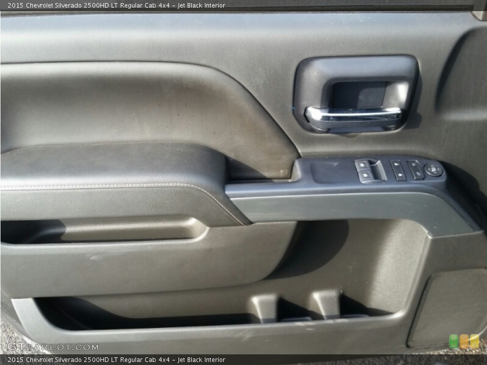 Jet Black Interior Door Panel for the 2015 Chevrolet Silverado 2500HD LT Regular Cab 4x4 #101162209