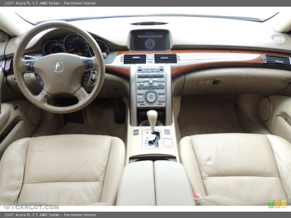 Parchment Interior Dashboard for the 2007 Acura RL 3.5 AWD Sedan #101165655