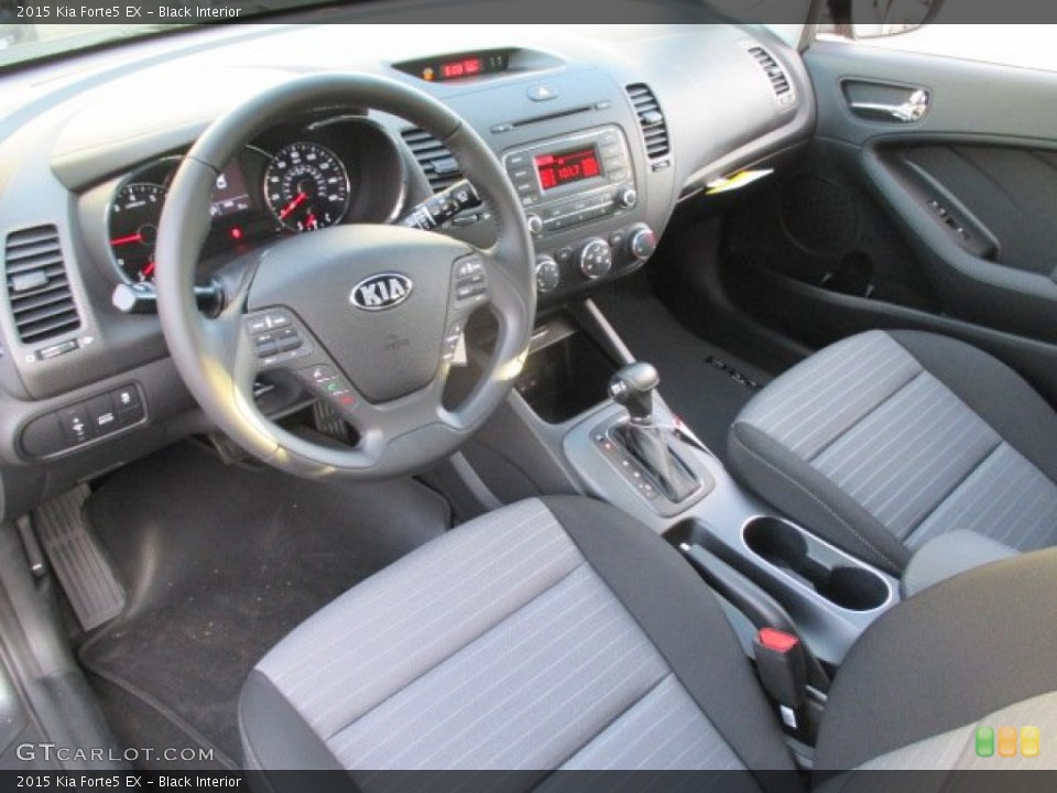 Black Interior Prime Interior for the 2015 Kia Forte5 EX #101166030