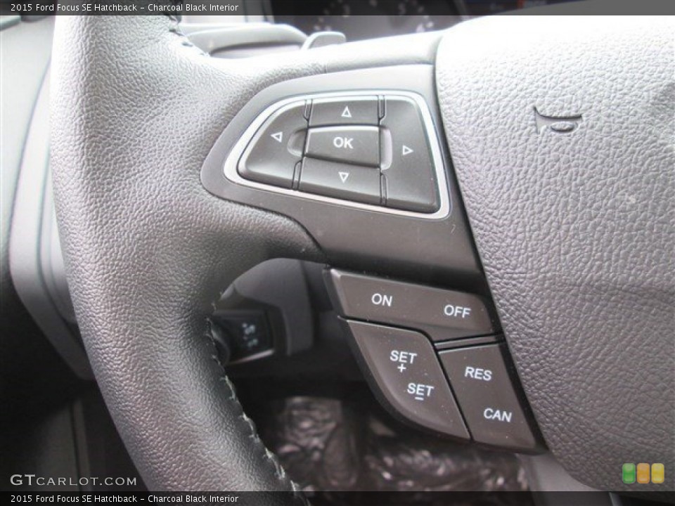 Charcoal Black Interior Controls for the 2015 Ford Focus SE Hatchback #101166123