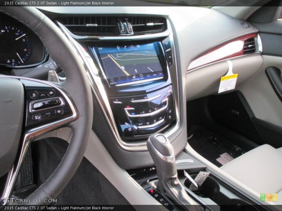 Light Platinum/Jet Black Interior Controls for the 2015 Cadillac CTS 2.0T Sedan #101166528