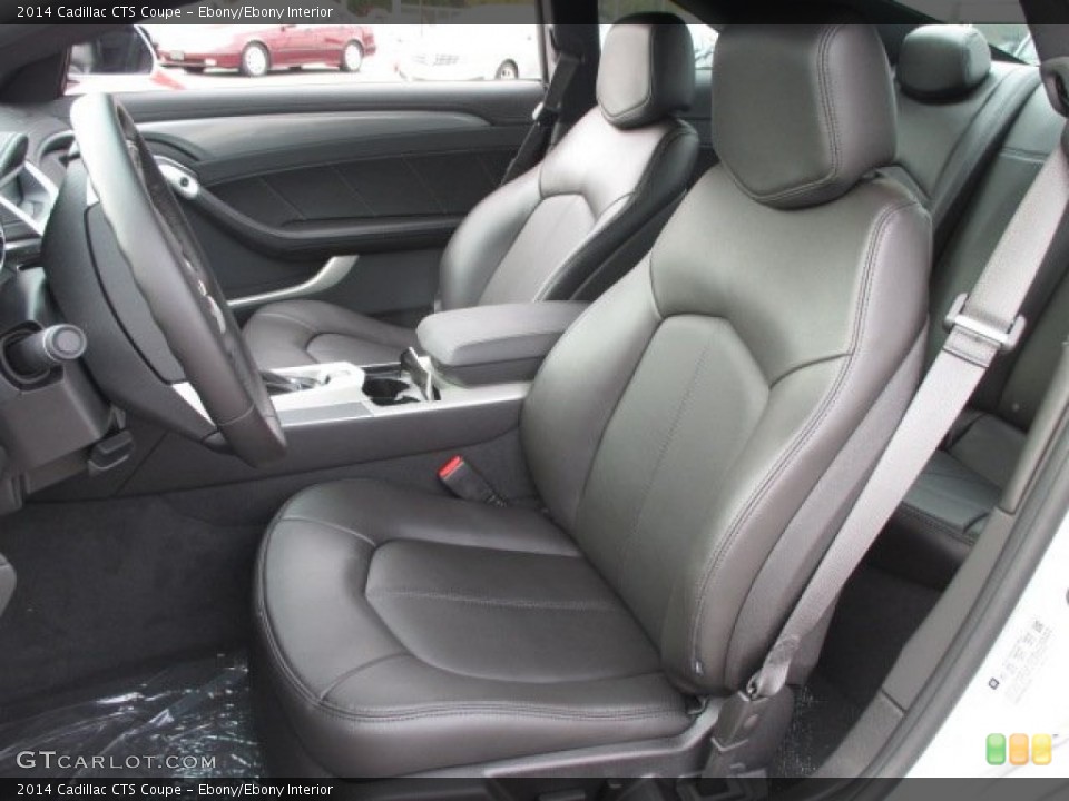 Ebony/Ebony Interior Front Seat for the 2014 Cadillac CTS Coupe #101167212
