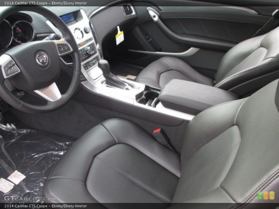 Ebony/Ebony 2014 Cadillac CTS Interiors