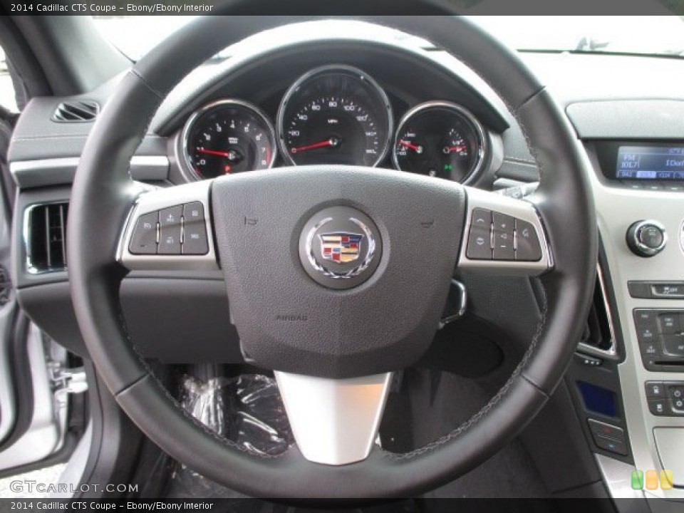 Ebony/Ebony Interior Steering Wheel for the 2014 Cadillac CTS Coupe #101167251
