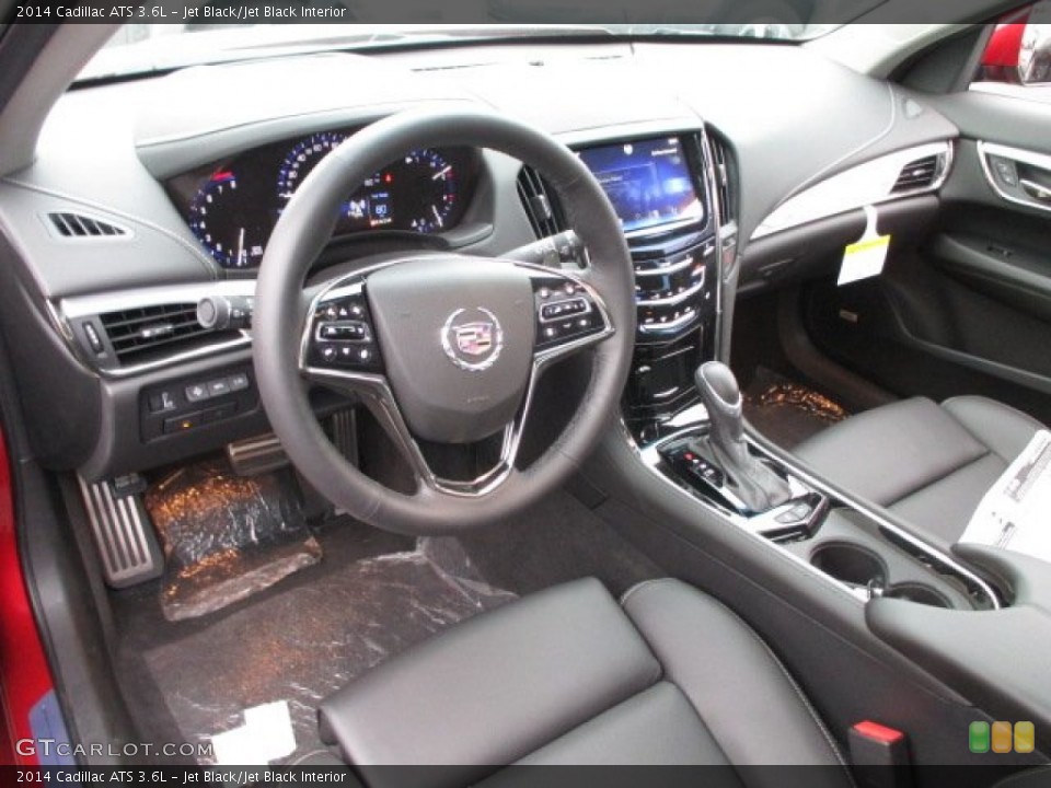 Jet Black/Jet Black 2014 Cadillac ATS Interiors