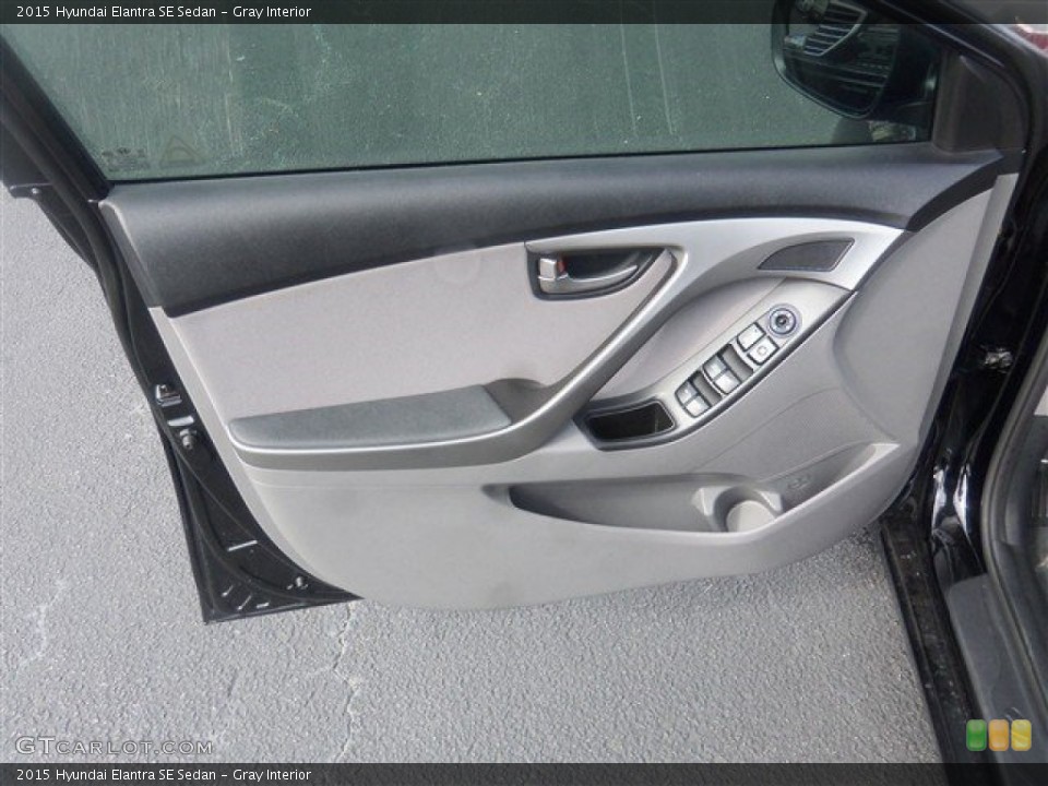 Gray Interior Door Panel for the 2015 Hyundai Elantra SE Sedan #101168306