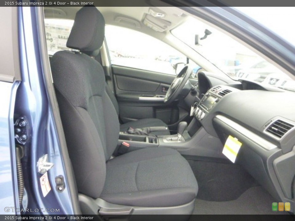 Black Interior Front Seat for the 2015 Subaru Impreza 2.0i 4 Door #101168514