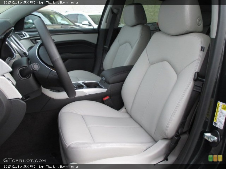 Light Titanium/Ebony Interior Front Seat for the 2015 Cadillac SRX FWD #101168886