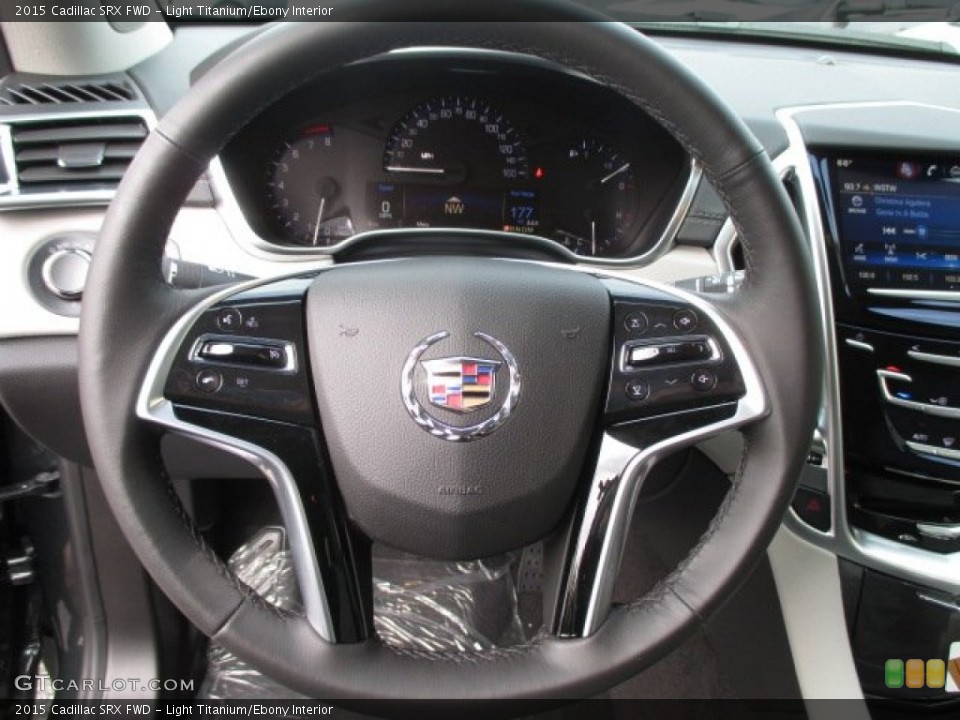 Light Titanium/Ebony Interior Steering Wheel for the 2015 Cadillac SRX FWD #101168925